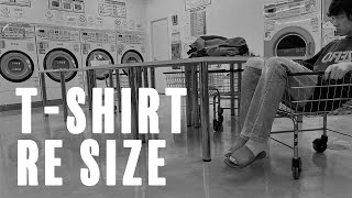 [Test] Can You Shrink a T-Shirt in the Dryer? We Tried It at a Laundromat Tシャツ 乾燥機 縮ませる 時間