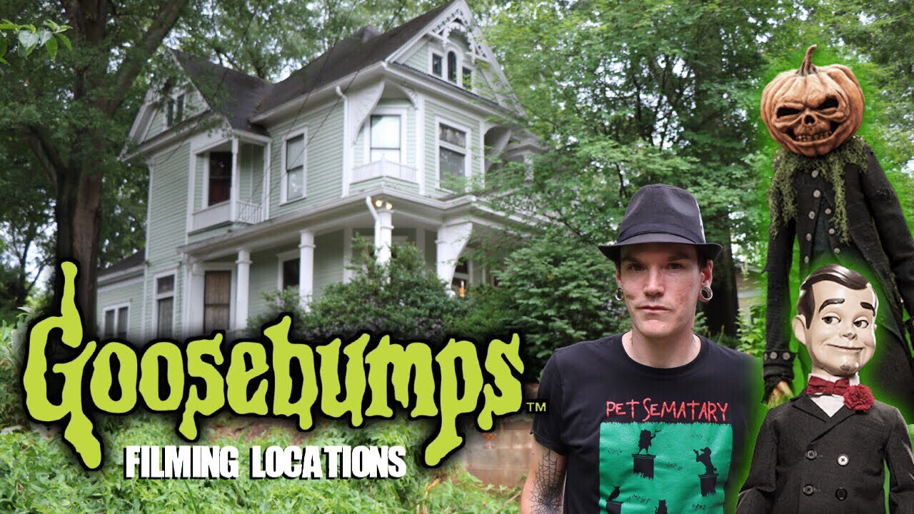 R.L. Stine's House GOOSEBUMPS Filming Location YouTube