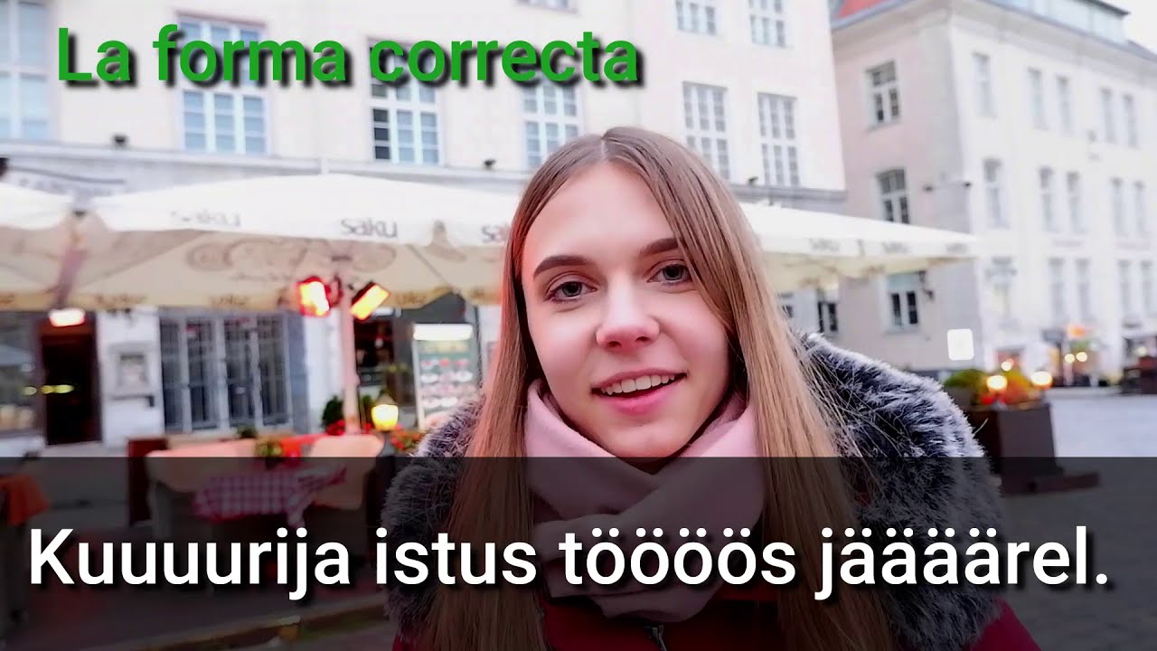 Si no sabes Hablar Estonio, mejor prepárate para esto..,