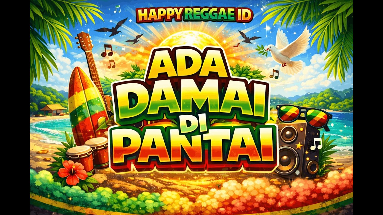Ada Damai di Pantai - Happy Reggae ID #reggae #lagureggaeindonesia #reggaeton #rasta #reggaemusic