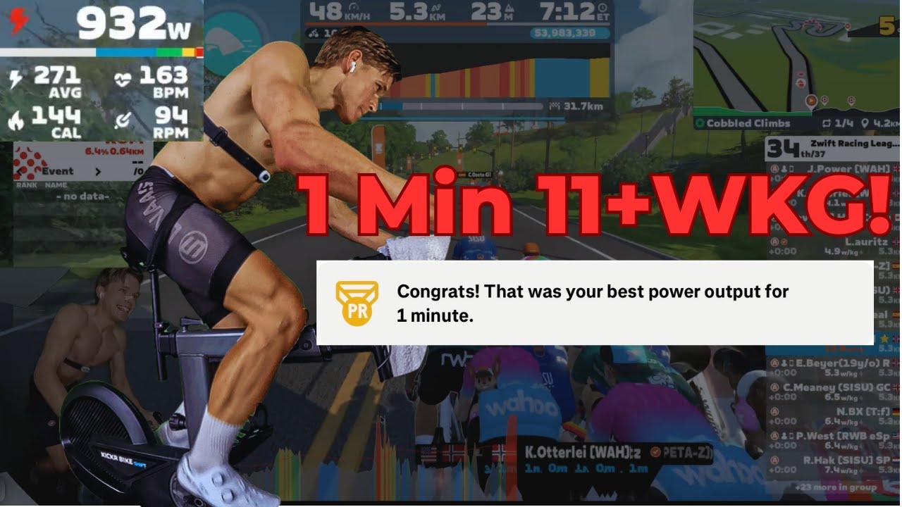 1 минута при 11 Вт/кг… Затем настала очередь выживания.