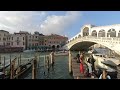 Venezia Rialto bridge. VR 180 5k