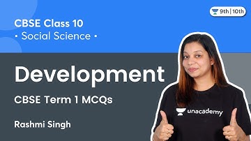 Class 10: Development | CBSE Term 1 MCQs | Mega Menti Quiz |  Rashmi Singh