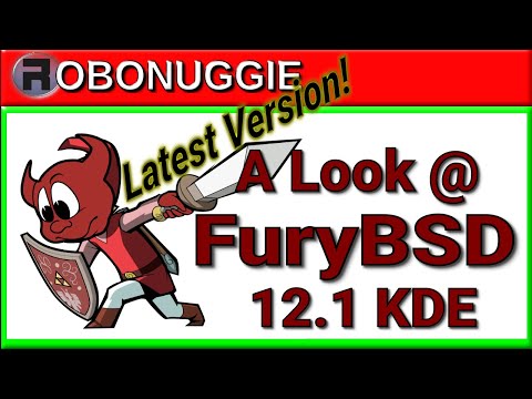 *** This is a Discontinued OS *** FuryBSD-12.1 KDE