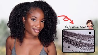 OMG FINALLY😭😱!! HOW TO BLEND MULTI-TEXTURED 4A/4B/4C CLIP-INS ON NATURAL HAIR | Detailed Tutorial