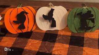 3 Fall DIY ‘s l Disney inspired Pumpkin patch l DollarTree l Crafts  Harvest