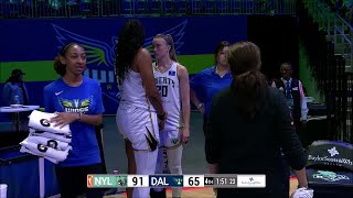 LAST 3min: New York Liberty vs Dallas Wings WNBA basketball | Sabrina Ionescu Satou Sabally