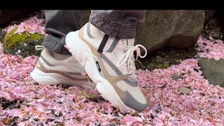 Dior B22 Beige White On Foot Review And Sizing Guide