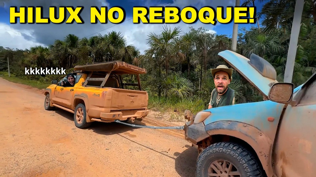 HILUX QUEBROU NA EXPEDIÇÃO | RICARDINHO REBOCOU E VIROU ZUEIRA😂🔥