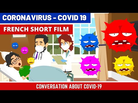 Coronavirus - COVID 19 A Short Film French Conversation and Dialogue Practice