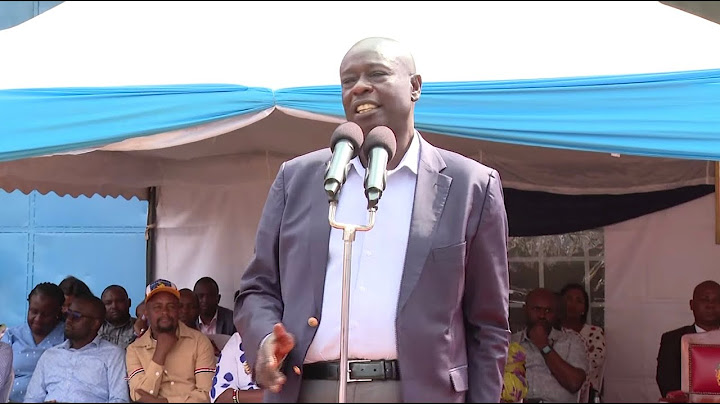 Impeachment motion against DP Gachagua to be tabled at the National Assembly next week
