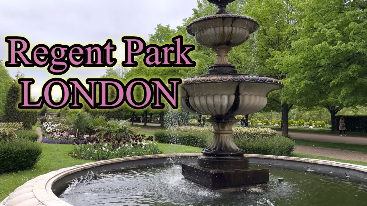 London Regent Park Spring in London YouTube