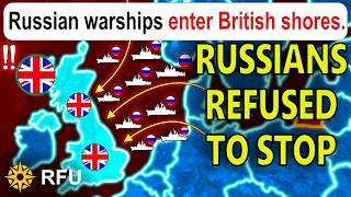 Whole Britain watches as Russian ships enter English Channel in a naval standoff