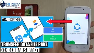 Ti-Phone A508 | Test Transfer File Data | Pake Xender Dan Shareit screenshot 3