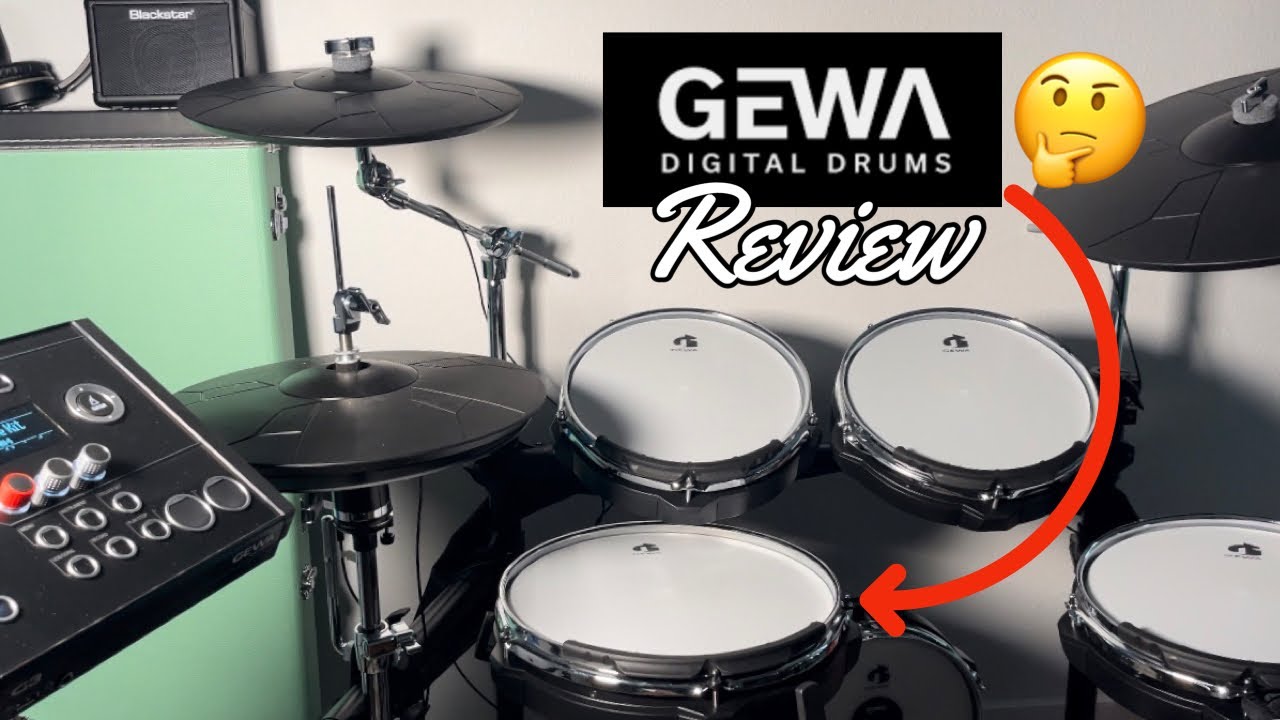 GEWA G3 Review Digital Drums GEWADigitalDrums YouTube