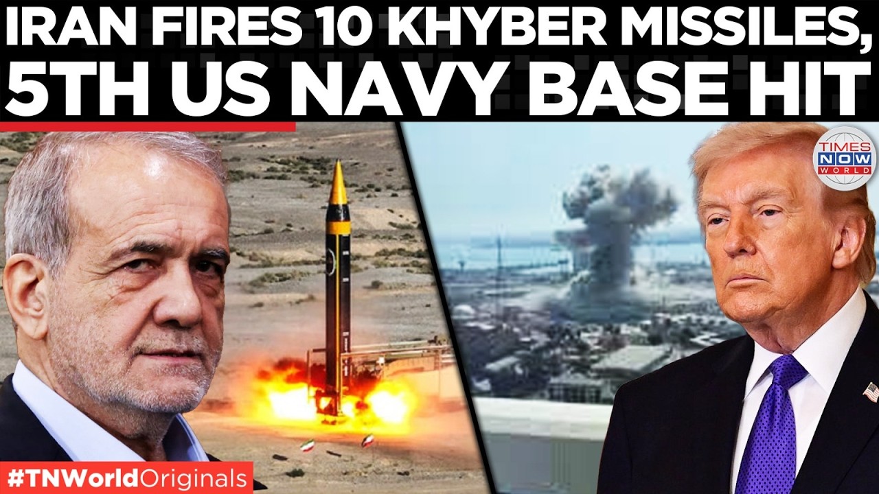 10 KHYBER SHAKAN MISSILES Hit Tel Aviv As Irgc Launches 33rd Missile Wave | US-Iran War