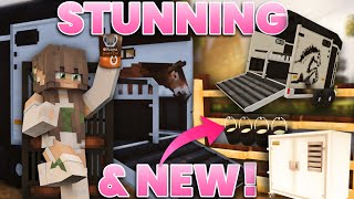 EXPLORING JUHARA'S STABLES | Minecraft’s Newest Equestrian & Horsey Decoration Mod! screenshot 5