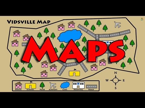 learn-about-maps---symbols,-map-key,-compass-rose