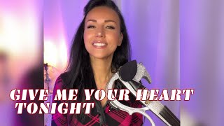 GIVE ME YOUR HEART TONIGHT - SHAKIN’ STEVENS / ELECTRIC VIOLIN COVER by Agnes Violin 💎