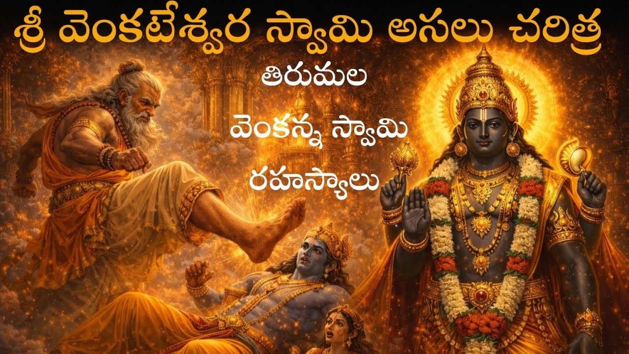 శ్రీ వెంకటేశ్వర స్వామి అసలు చరిత్ర | తిరుమల వెంకన్న నిజమైన కథ #tirumala #tirupati 