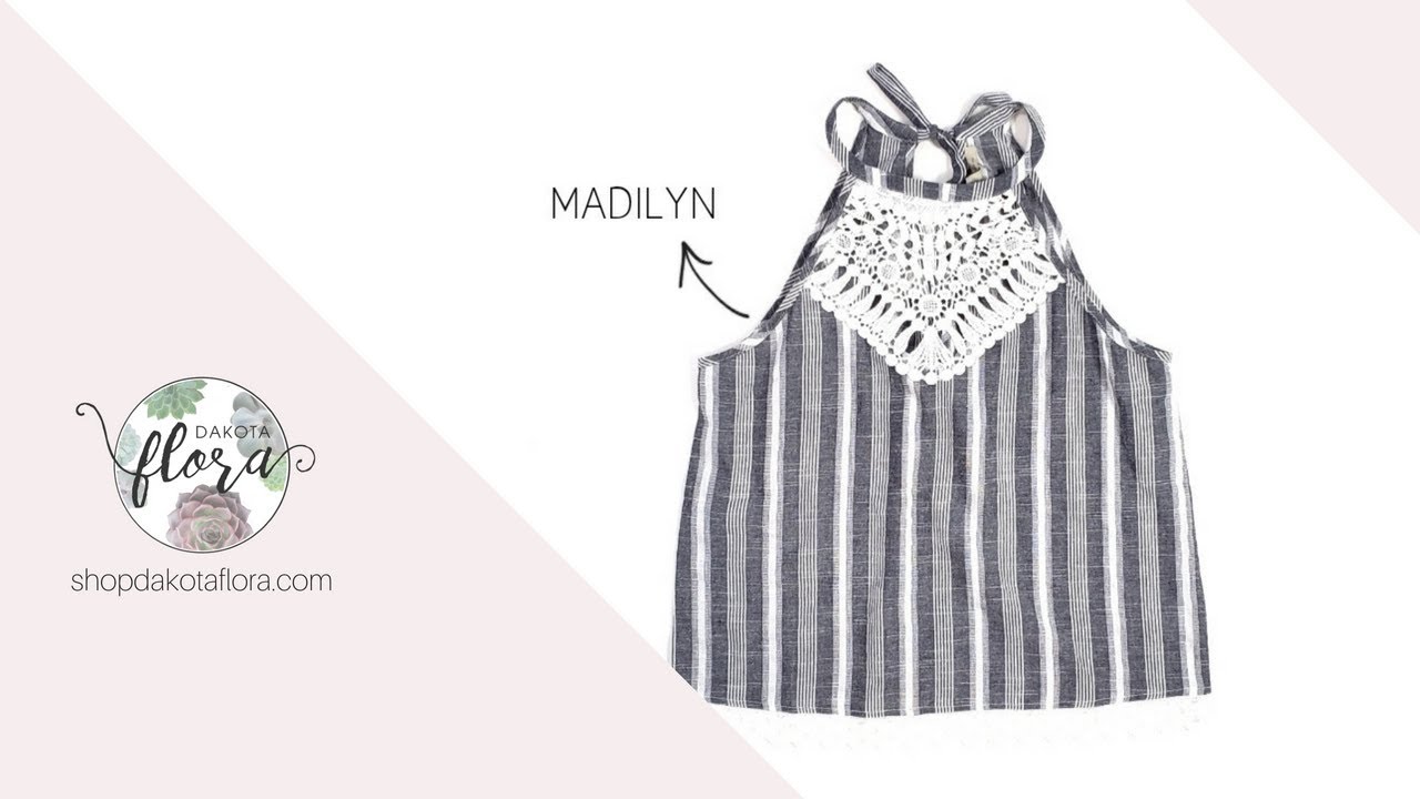 boutique shopping madrid Madilyn Lace High Neck Tank at Dakota Flora Boutique