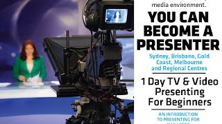 1 Day TV & Video Presenting for Beginners Workshop