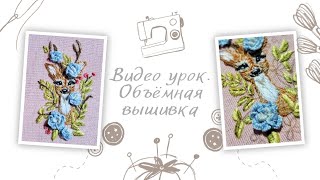 Вышивание. Объёмная бразильская вышивка. Мария Хмель