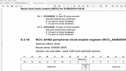Developing Object-Oriented GPIO Driver in C (Part II) Implementing the RCC Register Structure