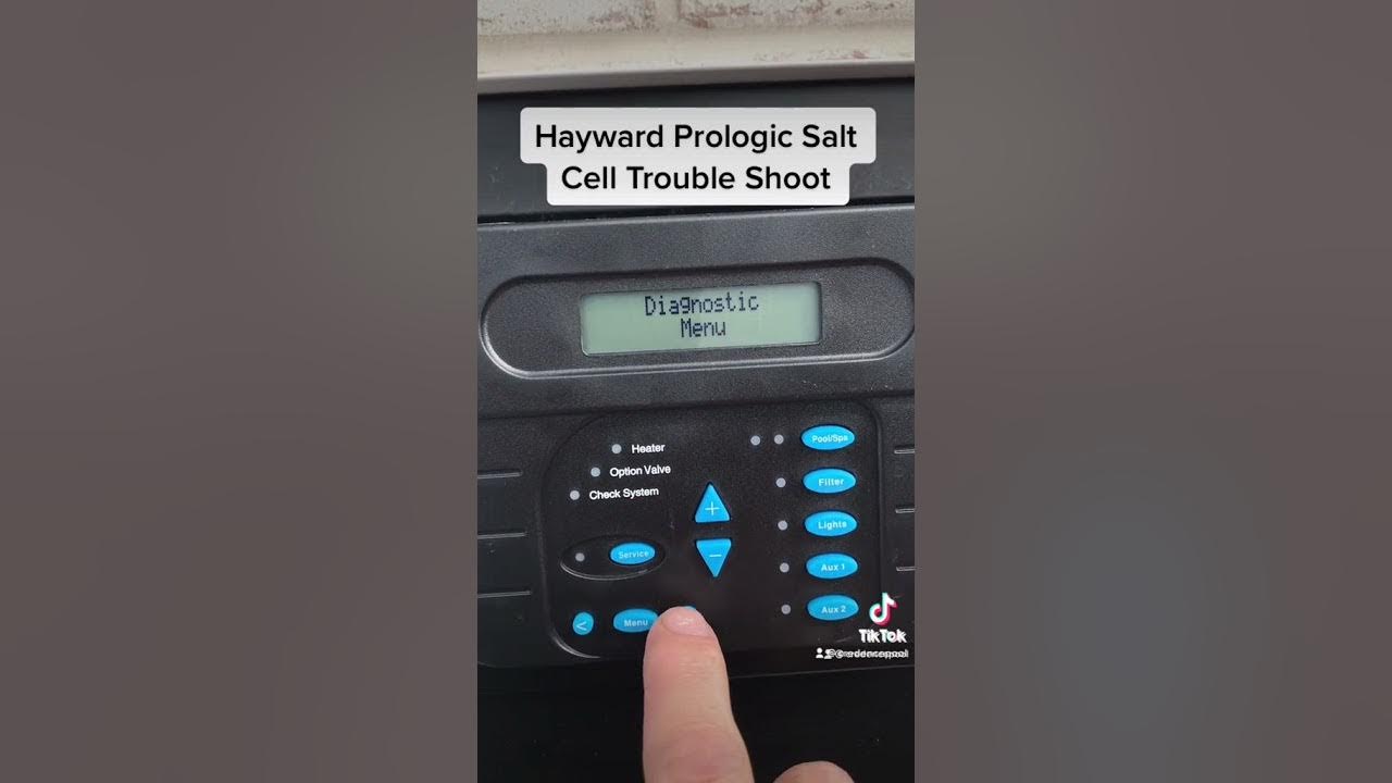 Hayward Prologic Salt Cell Not Working YouTube