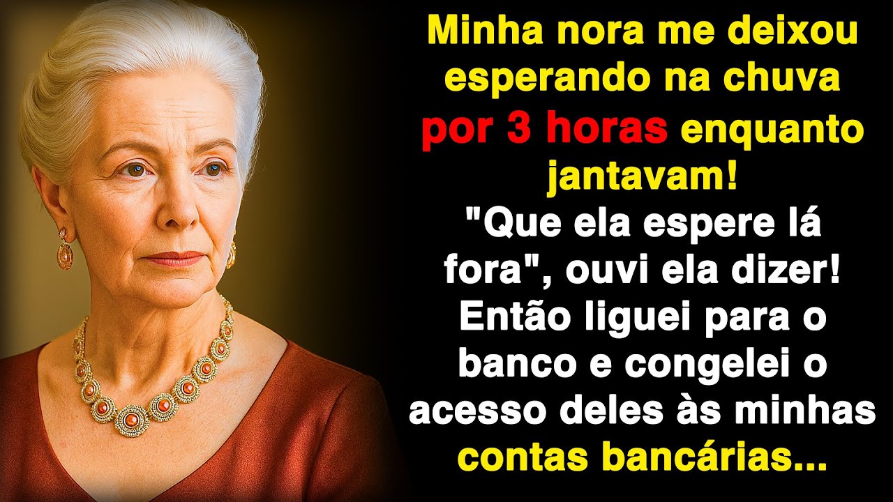 A família do meu filho me desapontou, por isso decidi impedir que eles acessassem minhas contas!