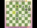 One Move Checkmate Challenge! Can You Find It?🫵🤯 #chess #chessgame