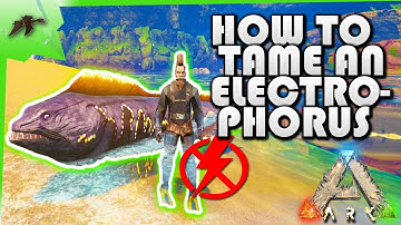 How To Tame An Electrophorus/Taming Pen(SHOCKPROOF)- Ark Survival Evolved Xbox One- Kamz25