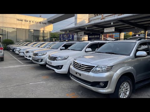 Video Thanh lý dàn xe fortuner tại cửa hàng giá cực rẻ. - youtube