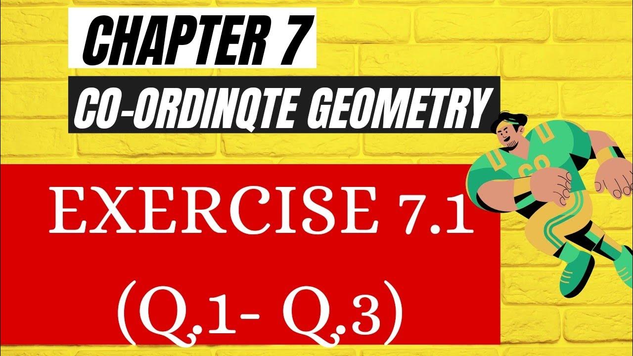 Class 10 ex 7 1 q 1 q 3 coordinate geometry ncert