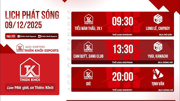 Trực Tiếp | Thiên Khôi_TMT vs EGO_Long Lê | Solo Random | BLV : RBS | Ngày 09/12/2025