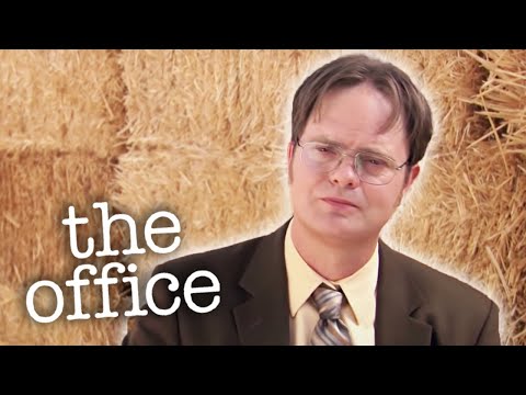 Dwight Always Wanted to be Hay King - The Office US