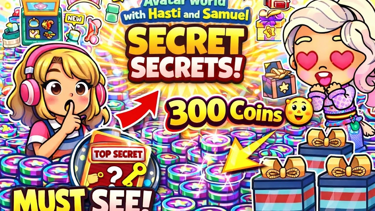 I Found 300 Hidden Coins in Avatar World at the Country Club Pool😱😍