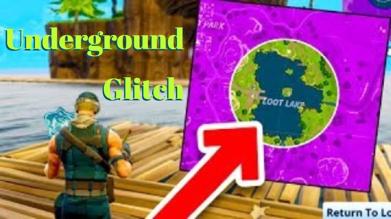 Fortnite Underground Glitch