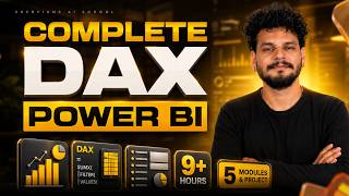 Power BI DAX Full Course | Beginner to Advanced in 9+ Hours