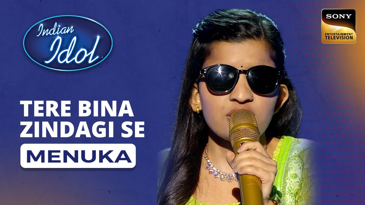 Indian Idol S14   Menukas Performance  Tere Bina Zindagi Se