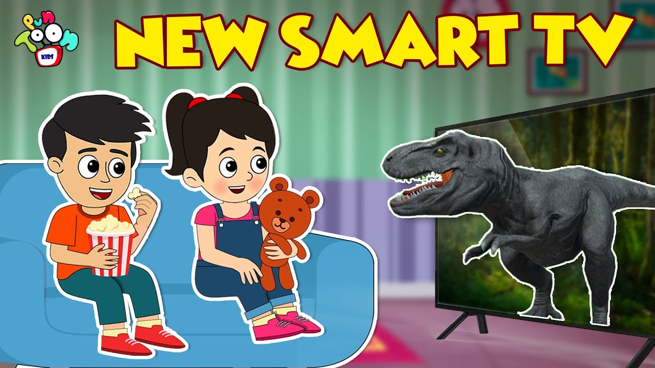 ⁣बड़े स्क्रीन वाला टीवी | New Smart TV | Hindi Stories | Hindi Cartoon | हिंदी कार्टून | Puntoon Kids