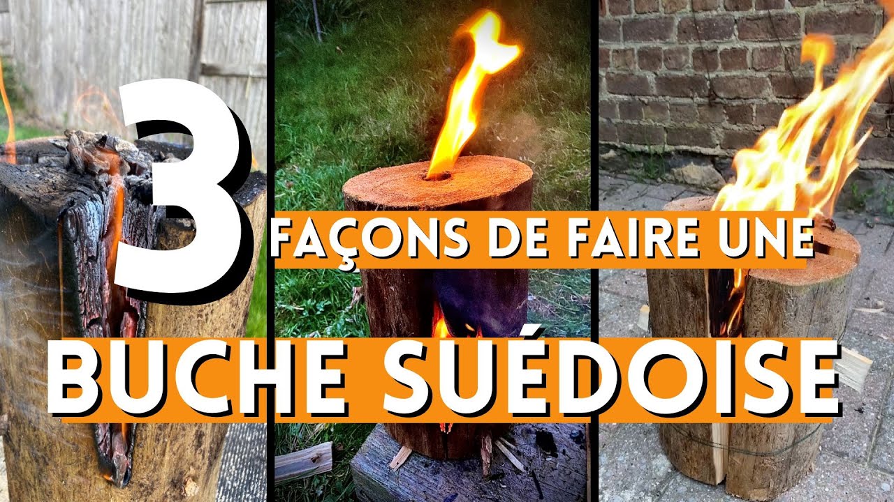 Lot de 3 allume feu cire naturel laine de bois survie randonnée bushcraft  trek