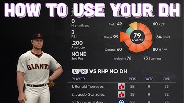 Explaining The DH And How To Use Those Lineups In MLB The Show | MLB The Show 21