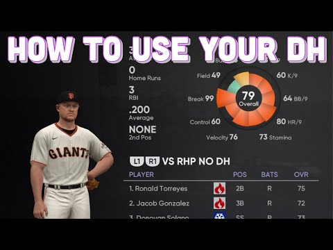 Explaining The DH And How To Use Those Lineups In MLB The Show | MLB The Show 21