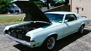 1969 Mercury Cougar XR7 in Aztec Aqua | BossCars Store
