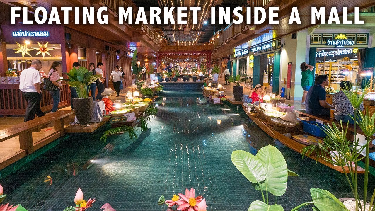 Bangkok2tour - Man-made Floating Market in Icon Siam, the latest shopping  mall in Bangkok.