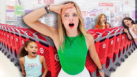 BREAKING RULES with @THEROCKSQUAD  Extreme Hide and Seek in Target! *Shocking Consequence*