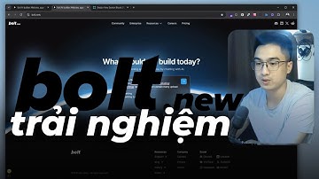 Trải nghiệm Bolt.new AI để gen code và check 1 con web UI mới cho Shadcn