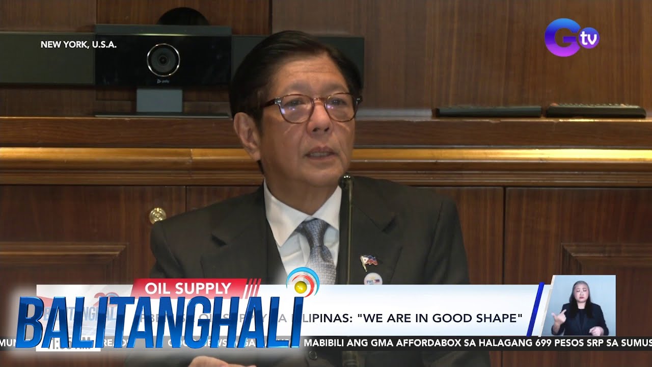 Pahayag ni PBBM sa oil supply sa Pilipinas | Balitanghali