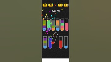 water sort puzzle - level 670